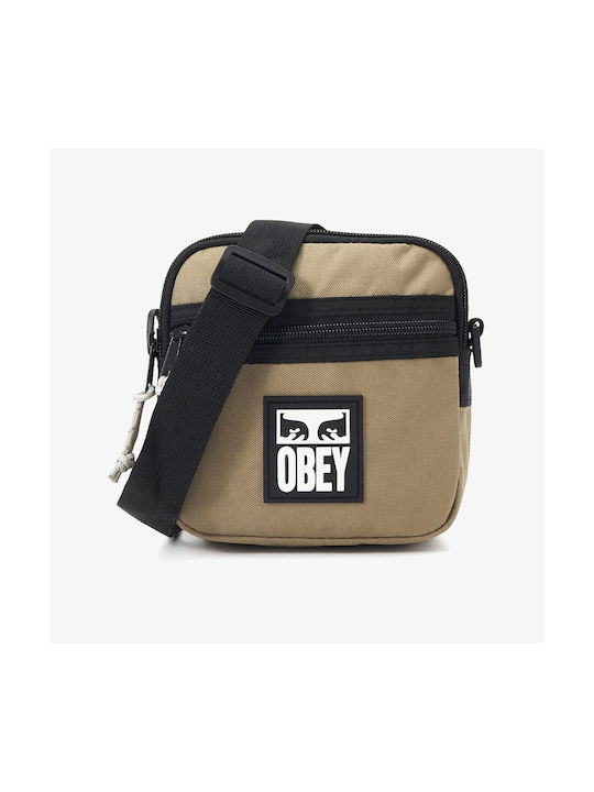 Obey Men's Bag Shoulder / Crossbody Beige