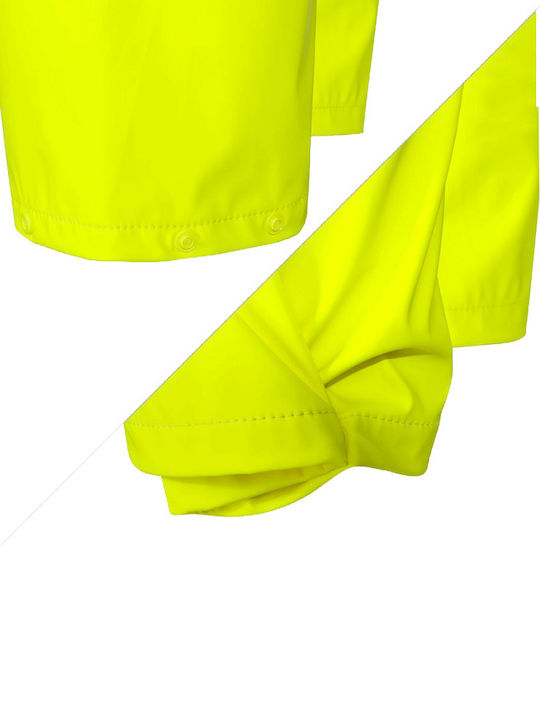 Stenso Waterproof and Windproof Work Suit with Reflective Tapes Yellow