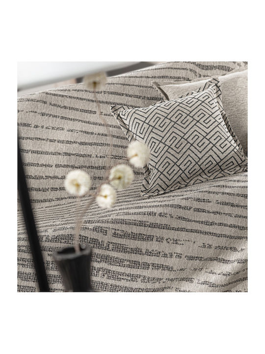 Guy Laroche Sydney Ριχτάρι Πολυθρόνας Chenille 180x150εκ. Μπεζ 1133030224016