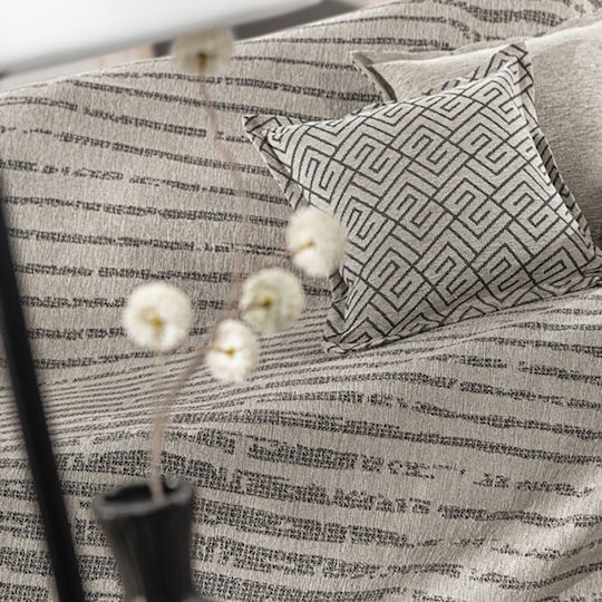 Guy Laroche Sydney Фотьойл Throw Шенил 180x150см Бежов
