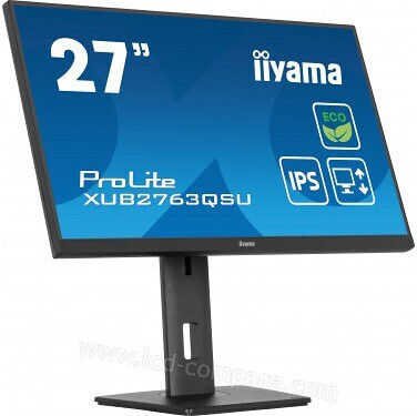 Iiyama ProLite XUB2763QSU-B1 IPS Monitor 27" QHD 2560x1440 με Χρόνο Απόκρισης 2ms GTG