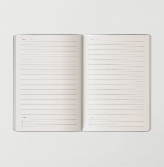 Type Center Notebook A5 Blue