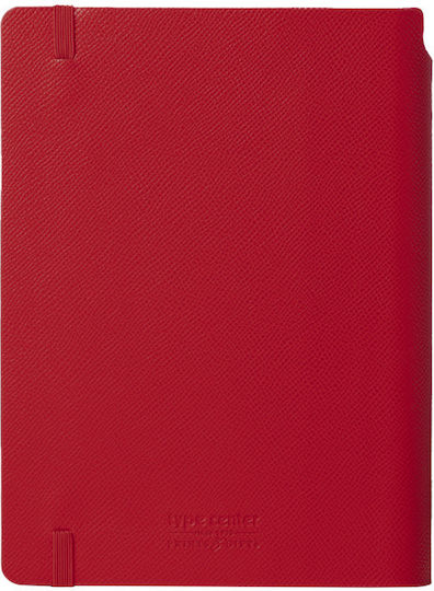 Type Center Carnet A5 Roșu