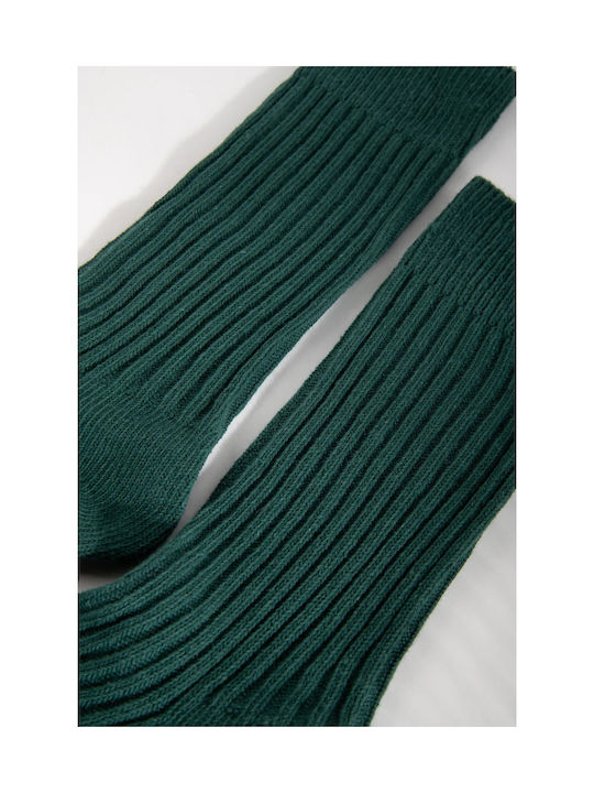 24 Colours Women's Socks Dark Green