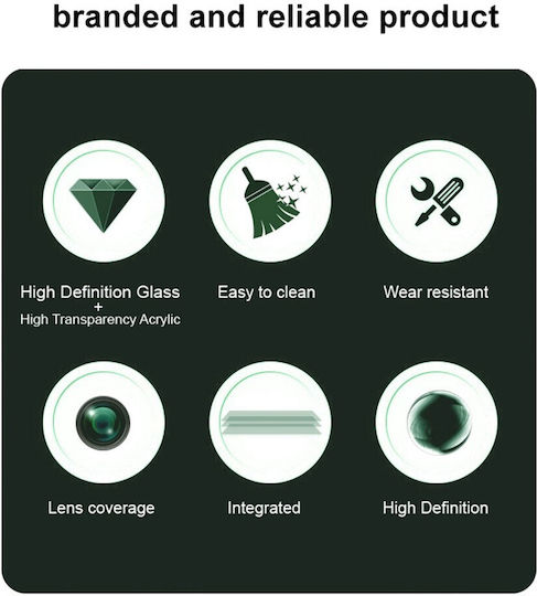 Camera Protection Tempered Glass Transparent for the Samsung Galaxy A16 5G