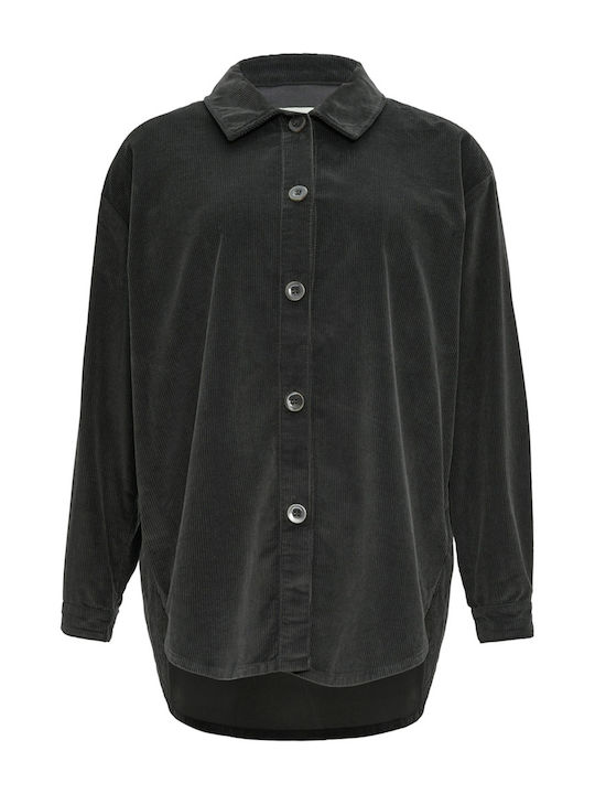 Women's Grey Overshirt