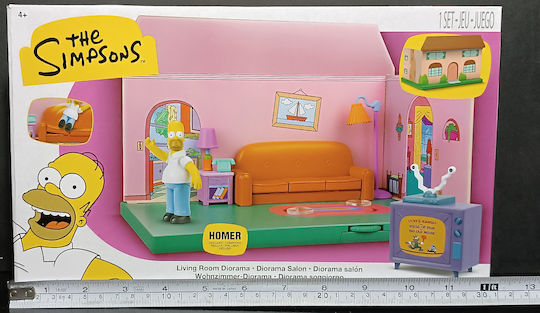 Jakks Pacific Simpsons House Living Room Diorama (Διάφορα Σχέδια)