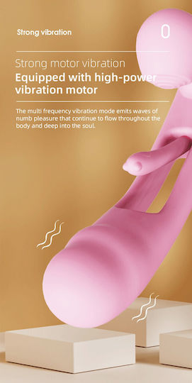 Boss Of Toys Vibrator Iepurele Roz