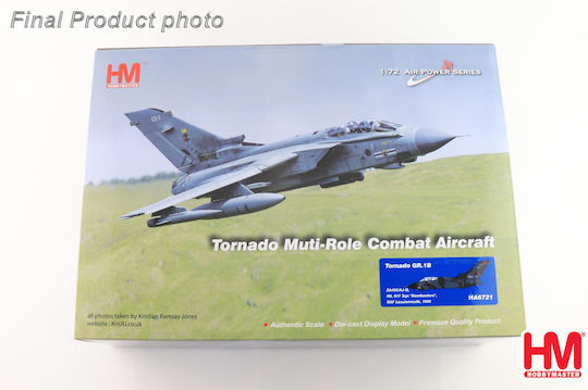 Hobby Master Metal Modeling Figure Airplane in Scale 1:72 25.1x19.3cm.