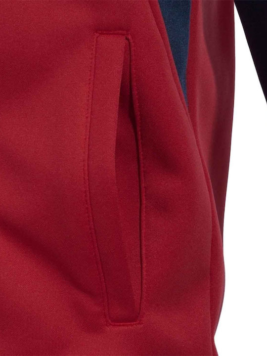 Tracksuit Glossy with Elastic Red
