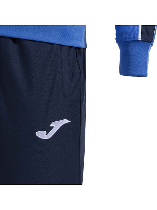 Victory Trainingsanzug Glänzend mit Gummizug Blau