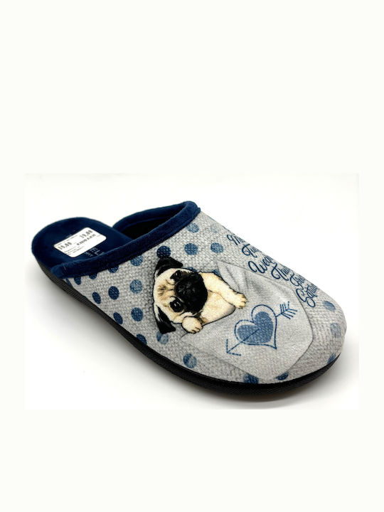 Naturelle Bulldog Anatomical Slippers Blue