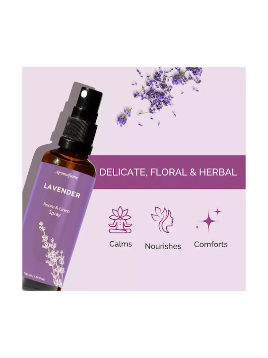 Lavendel Natürlicher Raum- und Kissenspray Ätherisches Öl 100ml