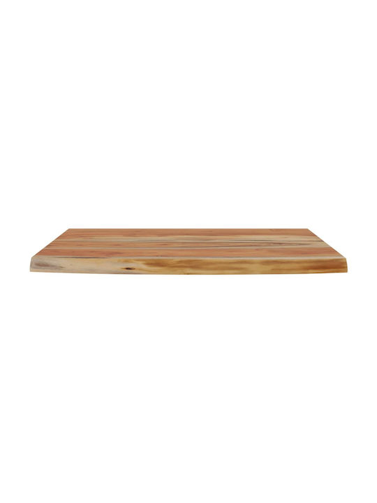 Ράφι Τοίχου Καφέ 50x30x3.8εκ.