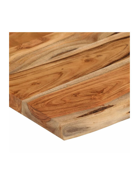 Ράφι Τοίχου Καφέ 50x30x3.8εκ.