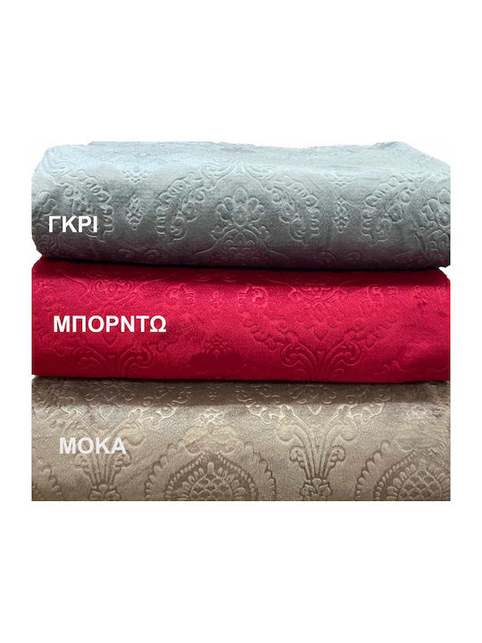 Linea Home Four-Seater Sofa Throw 180x320cm Gray