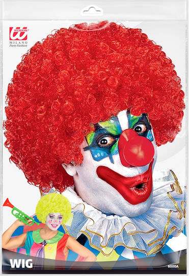 Clown-Perücke 6 Farben