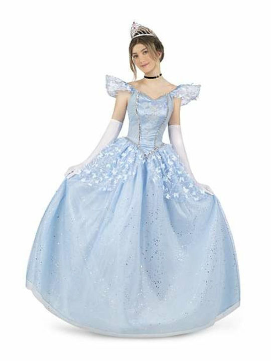 Costum de Carnaval Adulți My Other Me Prințesă Albastră 3 Piese XL