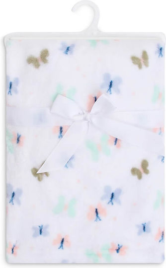 Mother's Choice Pătură Pepinieră Swaddling pături Fleece Albă 75x100cm