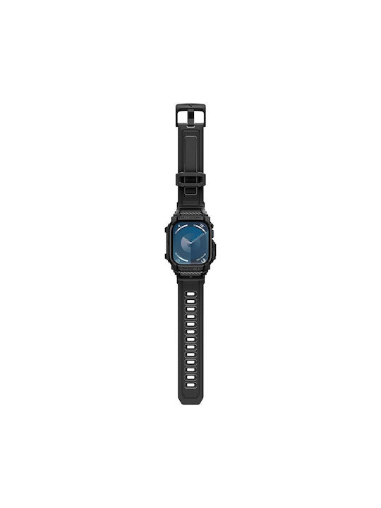 Spigen Rugged Armor Pro Matte Black-apple Watch 10 46mm Acs08604