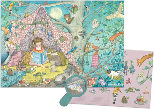 Geheimes Haus Beobachtungspuzzle Moulin Roty