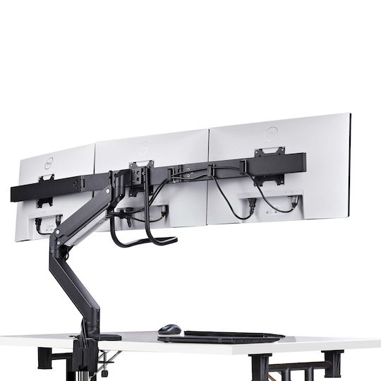 StarTech Επιτραπέζια Βάση για 3 Οθόνες έως 27" με Βραχίονα (3M1A3SG-MONITOR-ARM)