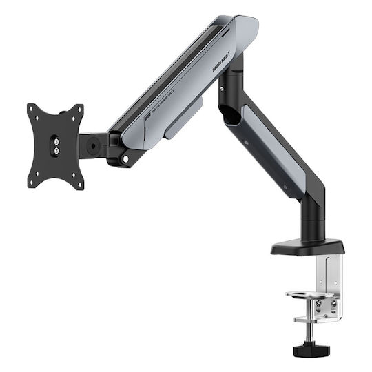 Anda Seat Stealth Pro II A9 Βάση Γραφείου Οθόνης έως 42" με Βραχίονα Ασημί