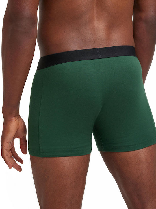 Herren Boxershorts Green - Black 2Packung