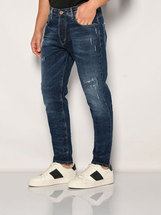 Men's Jeans Pants Loose Fit Blue
