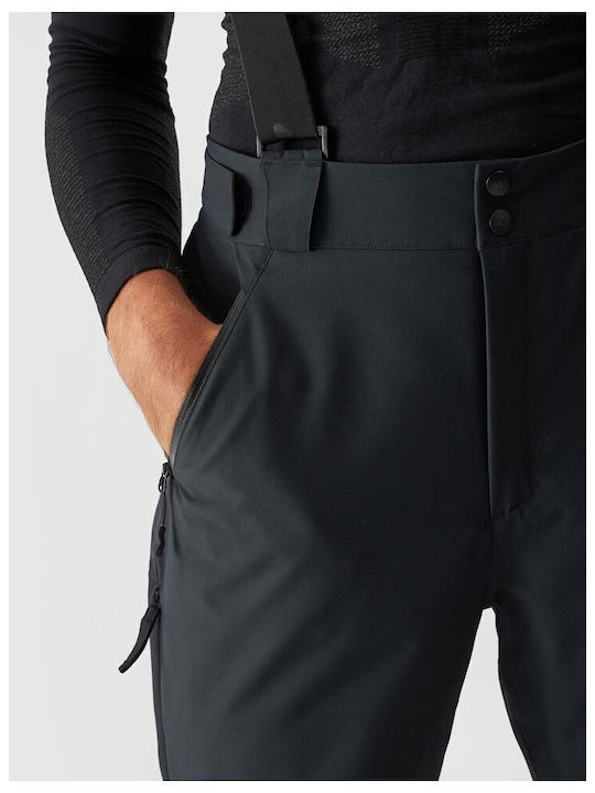 4F 4FWAW24TFTRM0775-20S Men's Trousers for Ski & Snowboard Black