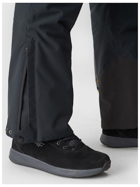 4F 4FWAW24TFTRM0775-20S Men's Trousers for Ski & Snowboard Black