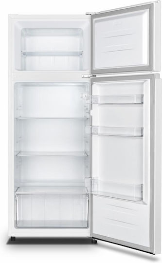 Heinner Ψυγείο Δίπορτο 206lt Υ143.4xΠ55xΒ54.2εκ. Λευκό HF-HS205E++