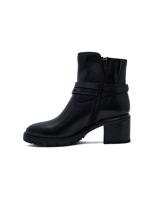 Leder Stiefeletten Damen Braun
