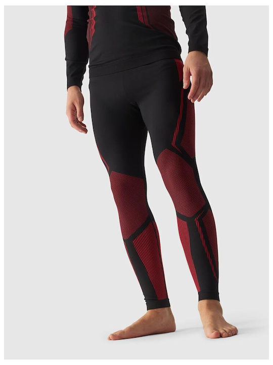 4F M166 Herren Thermo Hose Rot
