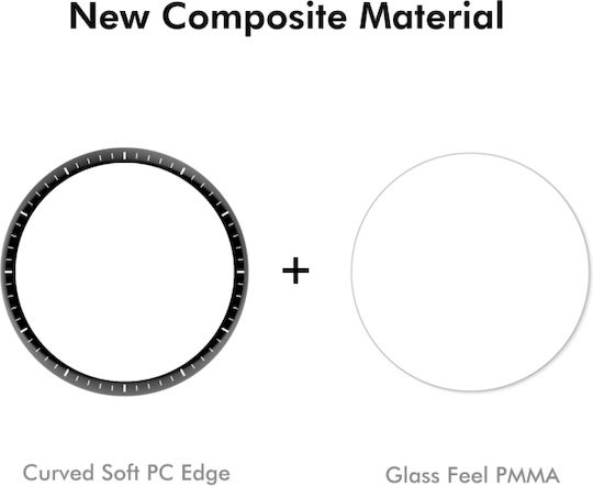 Huawei Watch GT 5 46mm Enkay 3D Пълно Покритие Мек Ръб от PC PMMA HD Протектор за Екран