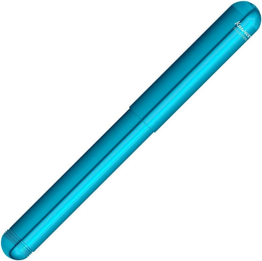 Kaweco Collection Liliput Writing Pen Medium Blue made of Aluminum with Blue Ink