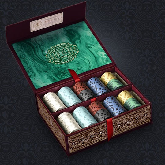 Iron Clays 200 Gedruckte Box