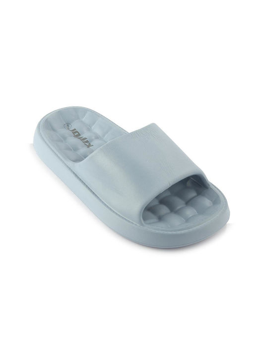 Fshoes Women's Slides Light Blue