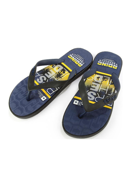 Herren Flip Flops Blau