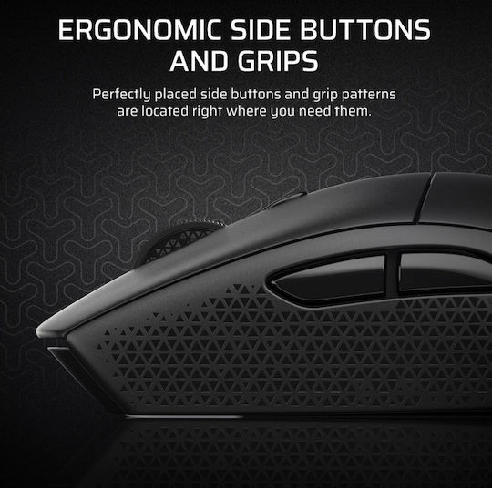 Corsair M55 Wireless Ασύρματο Gaming Ποντίκι 24000 DPI Μαύρο