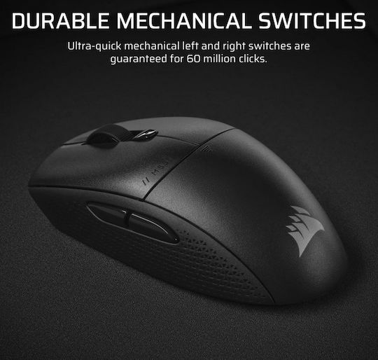 Corsair M55 Wireless Ασύρματο Gaming Ποντίκι 24000 DPI Μαύρο