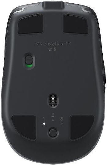 Logitech MX Anywhere 2S Kabellos Bluetooth Maus Gray