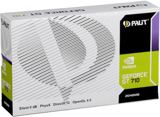 Palit GeForce GT 710 2GB GDDR3 Κάρτα Γραφικών