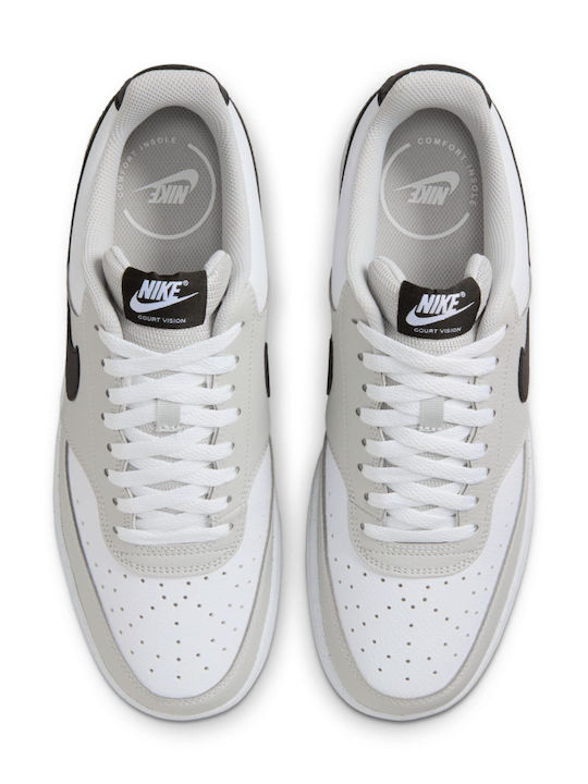 Court Vision Low Мъжки Плоски Маратонки White / Gray