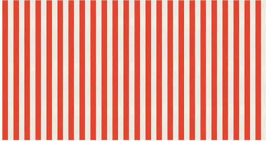 Papiertischdecke Rot-Weiß Gestreift 2,6 x 1,4m Meri Meri