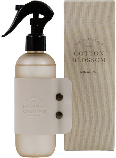 Aromatisches Raumspray 240ml Nima Cotton Blossom Glas