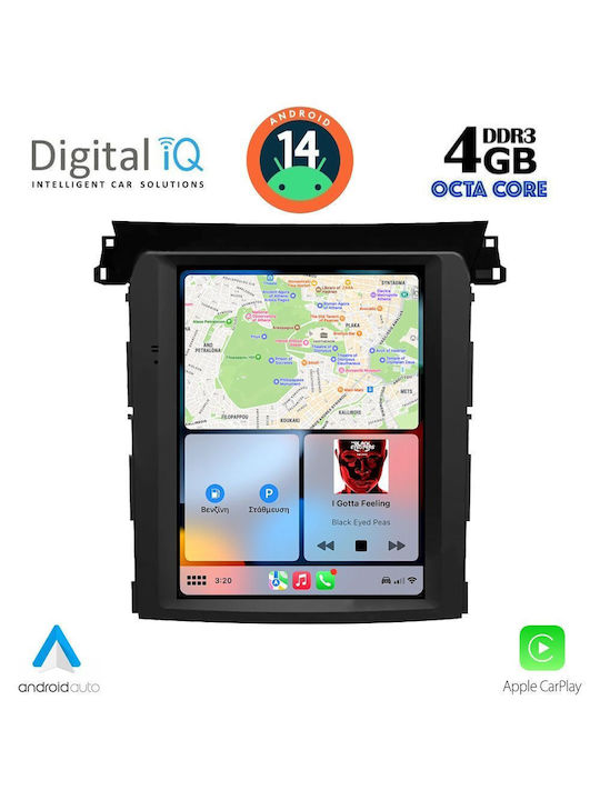 Digital IQ Car-Audiosystem für Subaru Forstwirt / Impreza 2012-2014 (Bluetooth/USB/WiFi/GPS/Apple-Carplay/Android-Auto) mit Touchscreen 9.7"