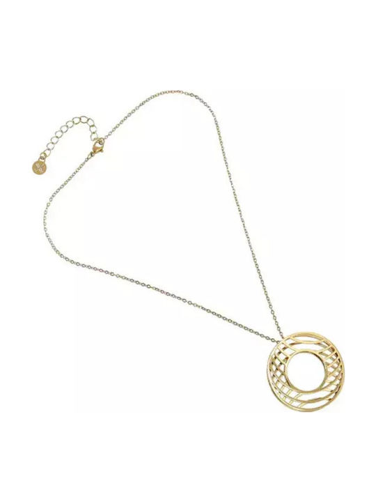 Anartxy Charm Geometrisch aus Vergoldet Stahl