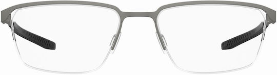 Under Armour Männer Metallisches Brillengestell Grau UA 5051 G R80