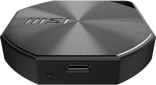 MSI DATAMAG 20Gbps USB 3.2 / USB-C Externe SSD 1TB 1.8" Schwarz